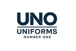 make this into a logo - uno uniforms number one