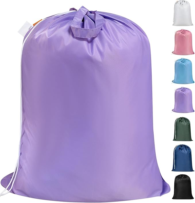 Laundry Bag w/ Drawstring +2 Handles - 100ct Case